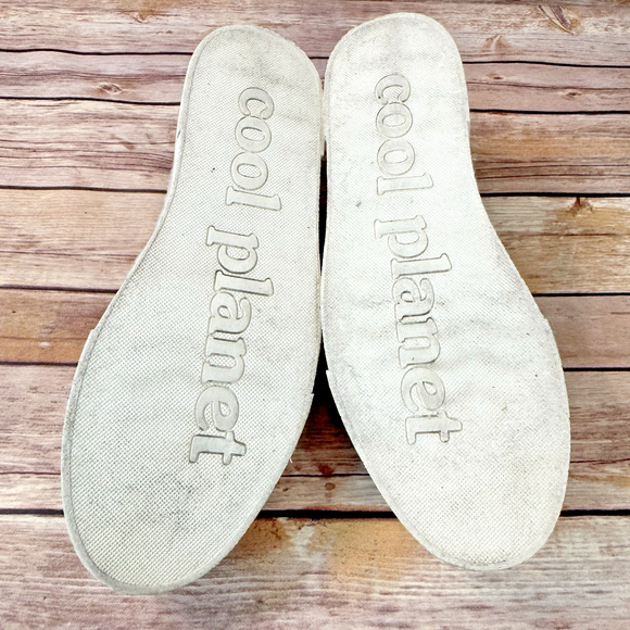 Cool Planet by Steve Madden Vegan Faux Fur Slip On Platform Sneakers 8.5 M - Picture 7 of 9